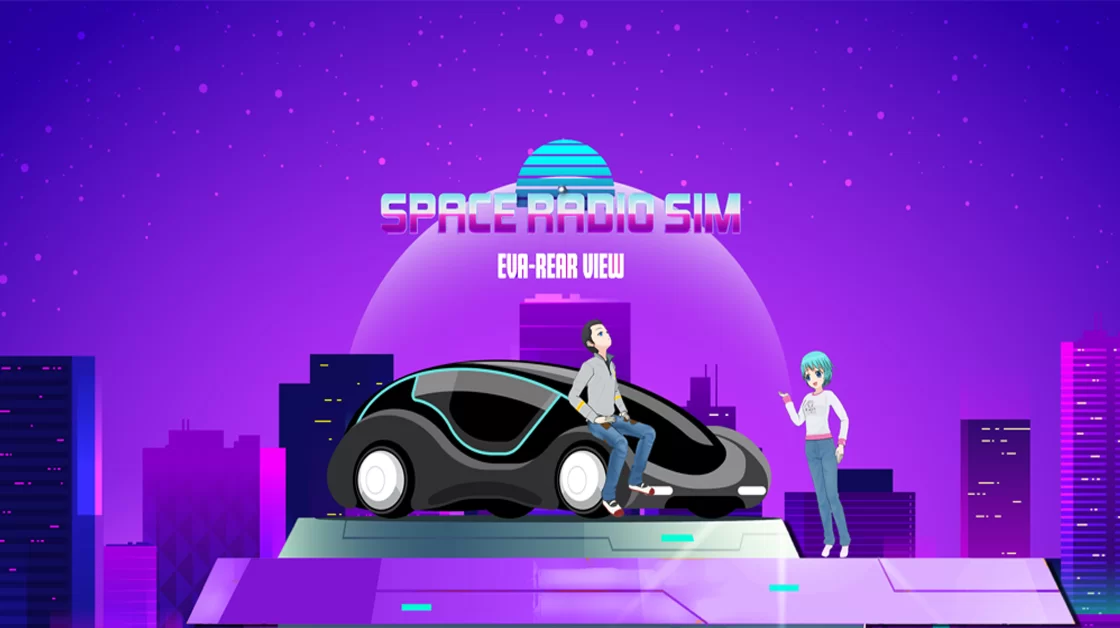 Space Radio Sim - EVA Rear View