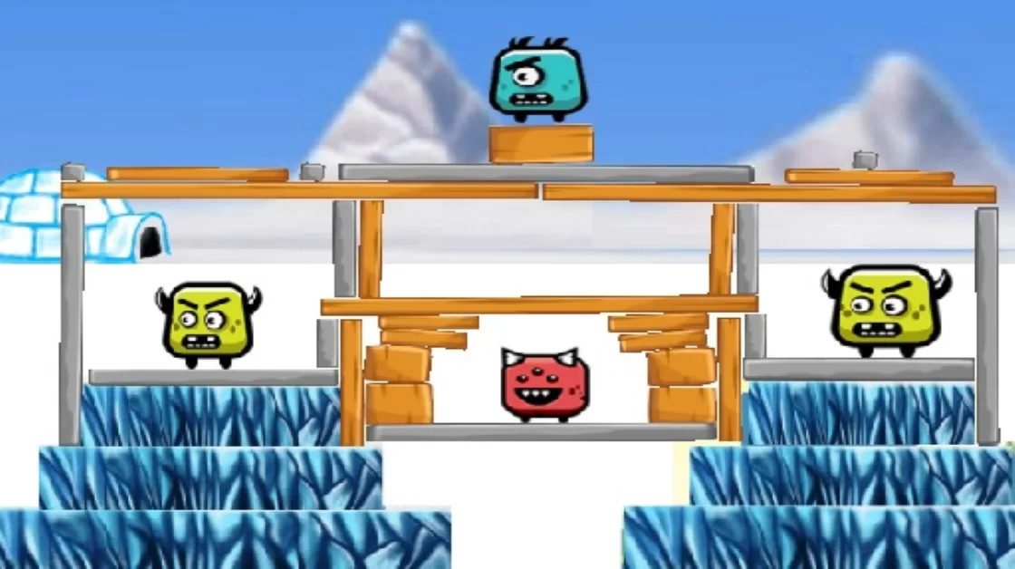 Angry penguin