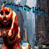 Zombies in city lights