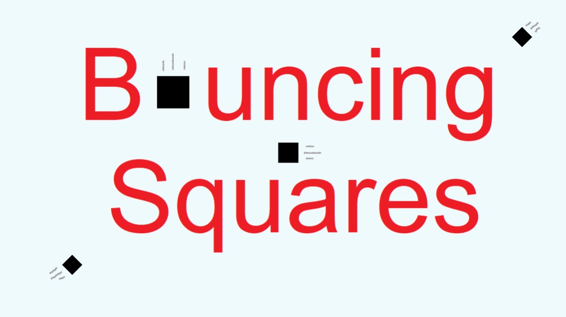 Bouncing Squares