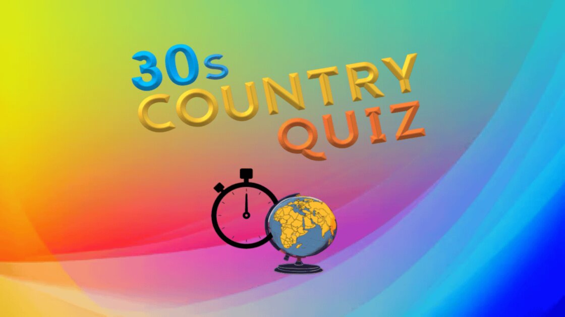 30s Country Quiz