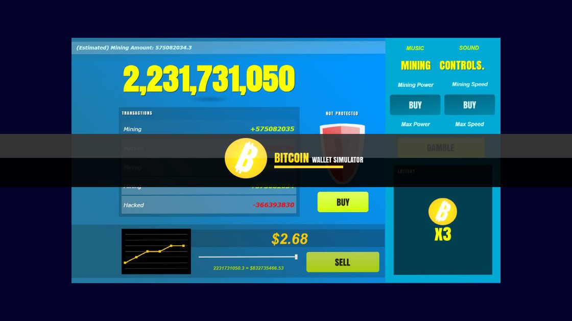 Bitcoin Wallet Simulator Game