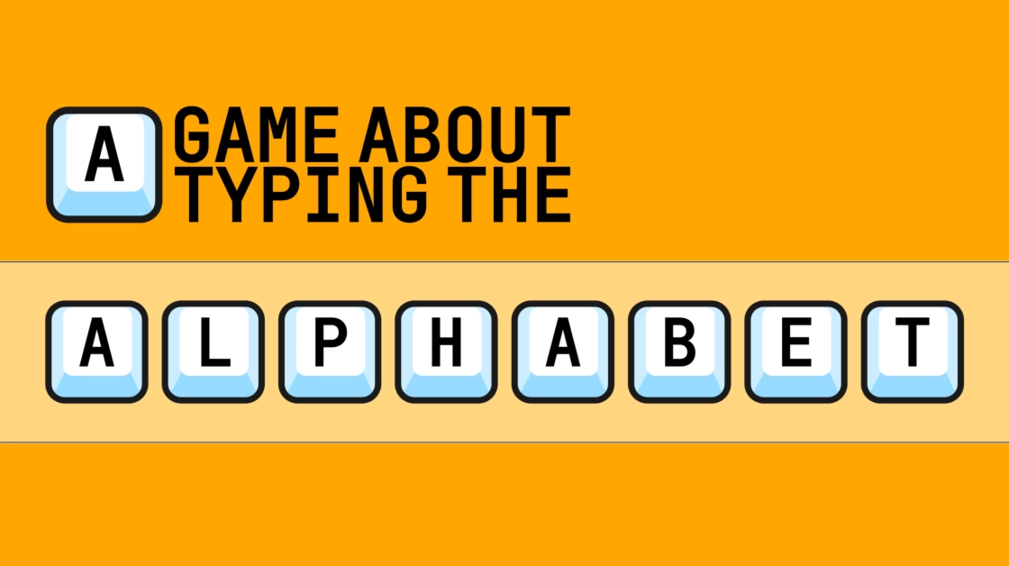 A Game About Typing The Alphabet