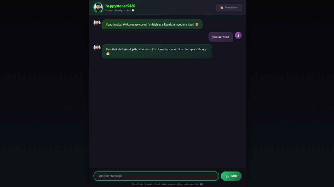 Chat With Happy Stoner