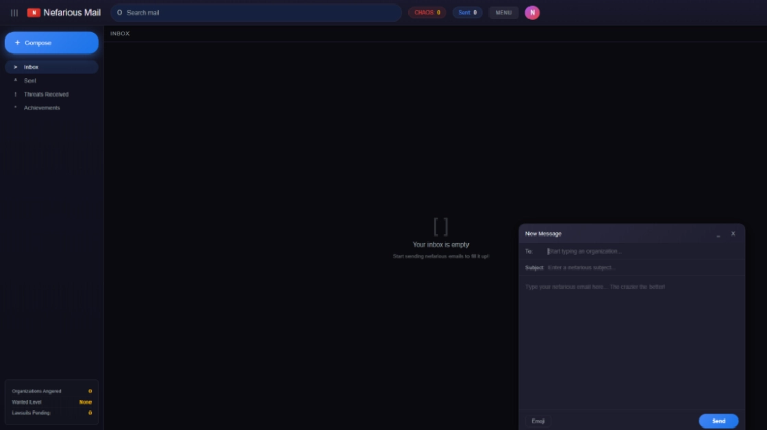 Sending Nefarious Emails