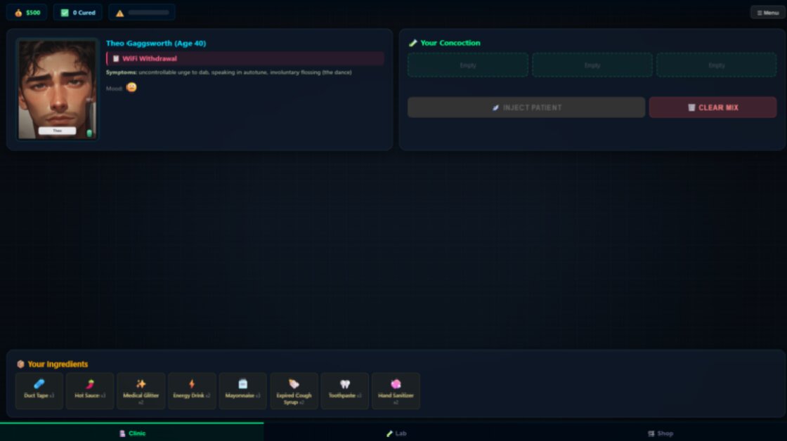 Dr. Feelgood's Questionable Clinic