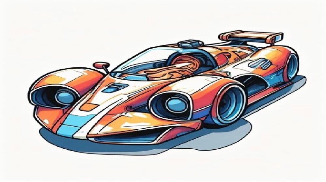 3D racing game