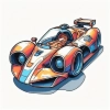 3D racing game