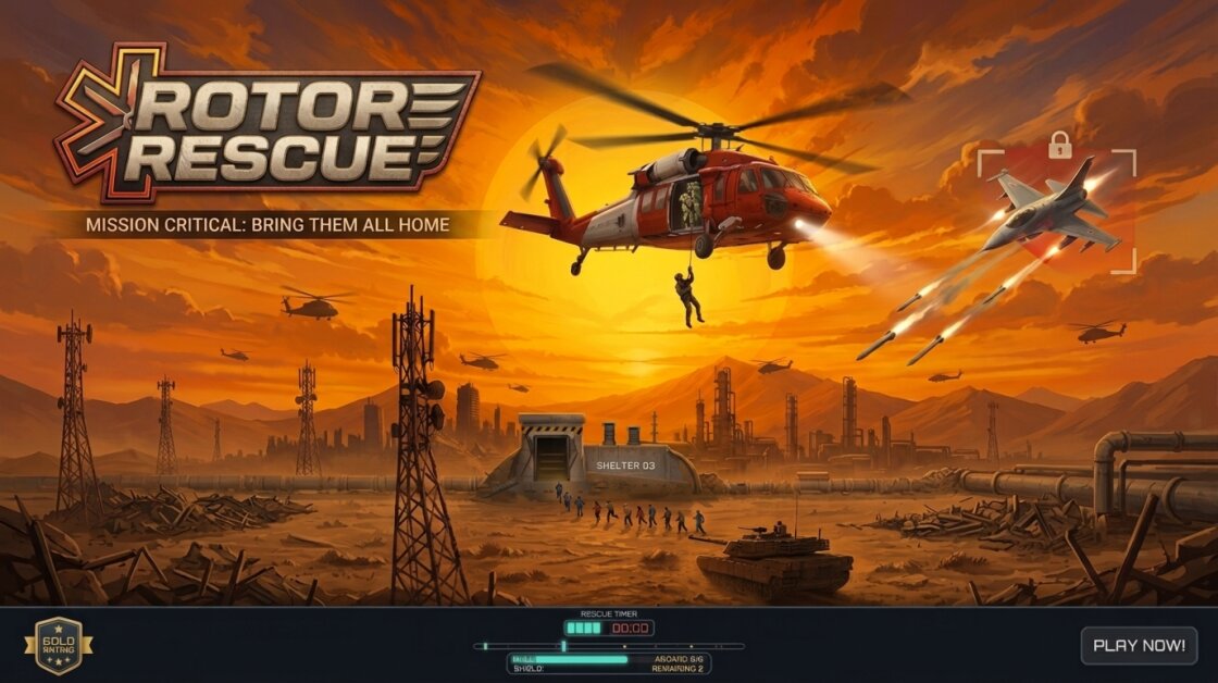 Rotor Rescue: Choplifter