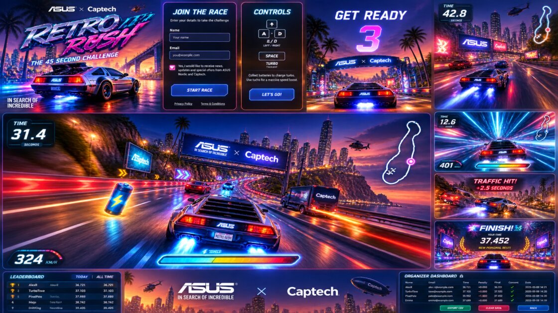 ASUS Captech - Retro Rush