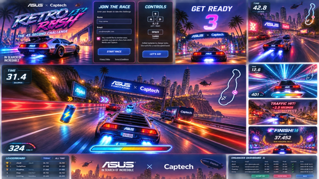 ASUS Captech - Retro Rush