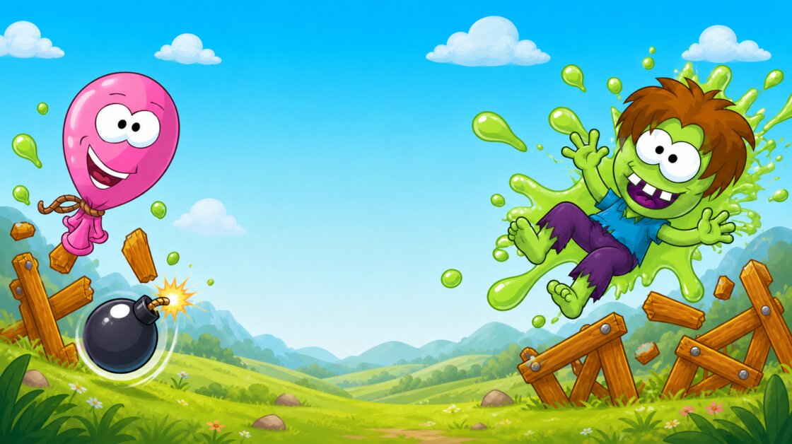 Helium Rush: Zombie Smash