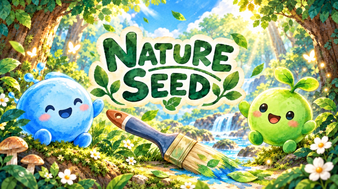Nature Seed - Drawing & Physics Puzzle