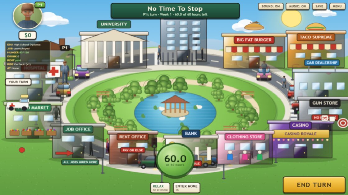 No Time To Stop Html