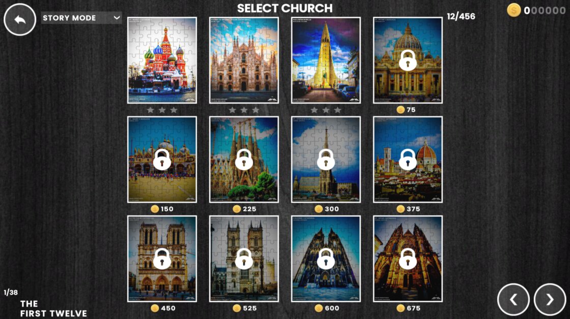 Aberiel Church Jigsaw Puzzles Saga — Chapter 1