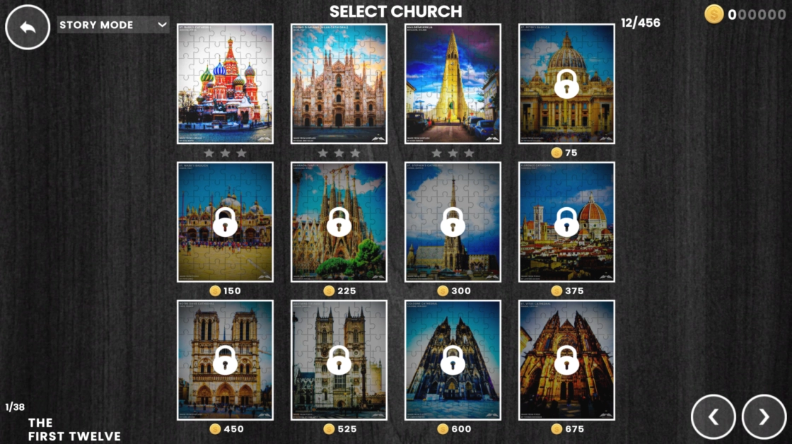 Aberiel Church Jigsaw Puzzles Saga — Chapter 1