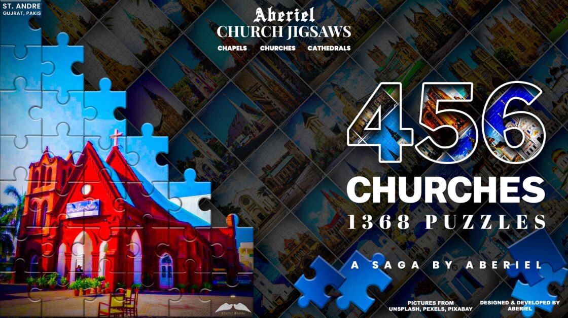 Aberiel Church Jigsaw Puzzles Saga — Chapter 1