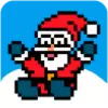 Pixel Santa