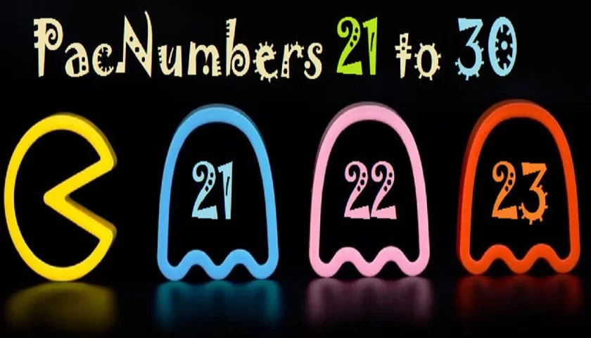 PacNumbers 21 to 30