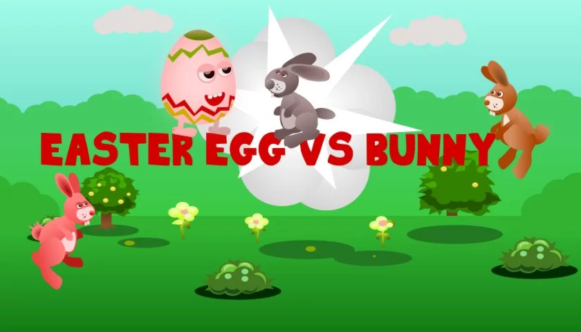 Easter Egg vs Bunny