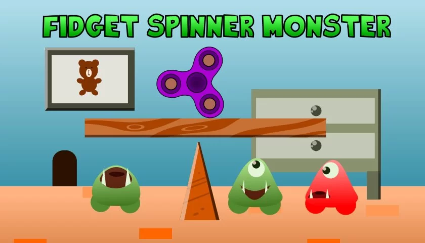 Fidget Spinner Monster