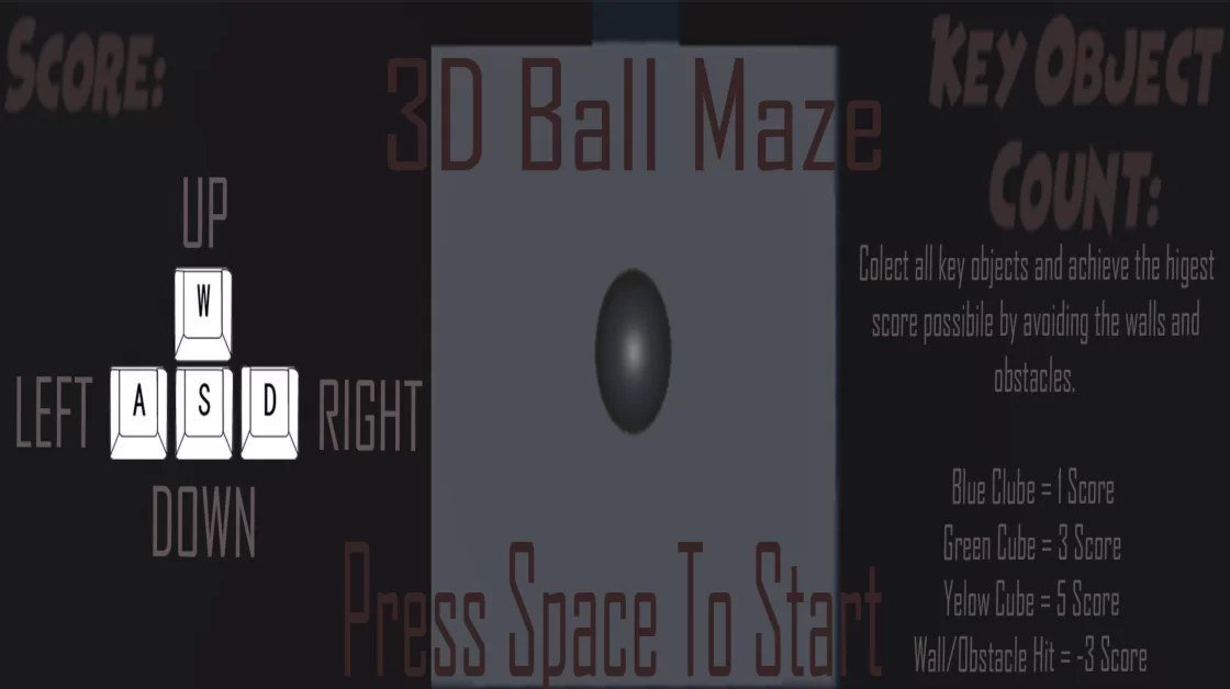 3D Ball Maze