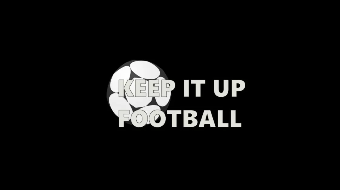 Keep it up football (kick ups)