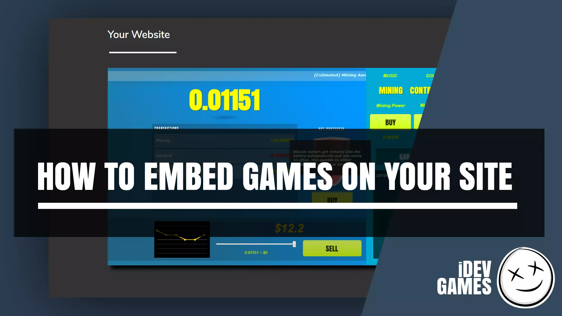 How to embed games on your site